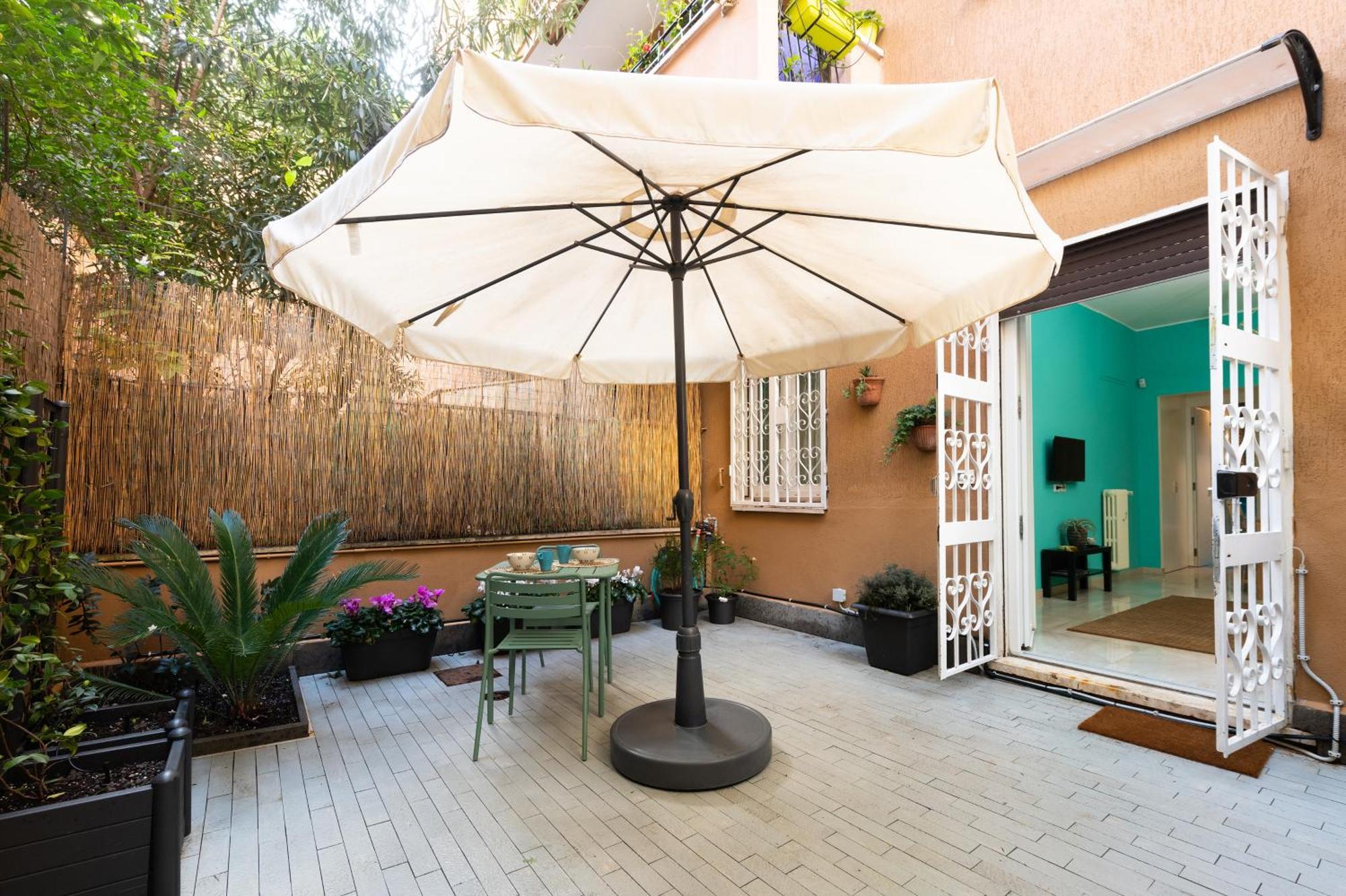 Casa Vegezio Near Vatican Museum And Metro Cipro Private Garden Check-In From 3 Pm To 10 Pm 외부 사진